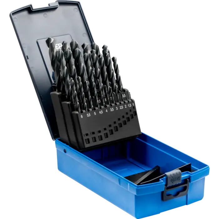 PFERD Bohr- und Senkwerkzeuge SET SPB DIN 338 HSSG N 1-13 STEEL 25