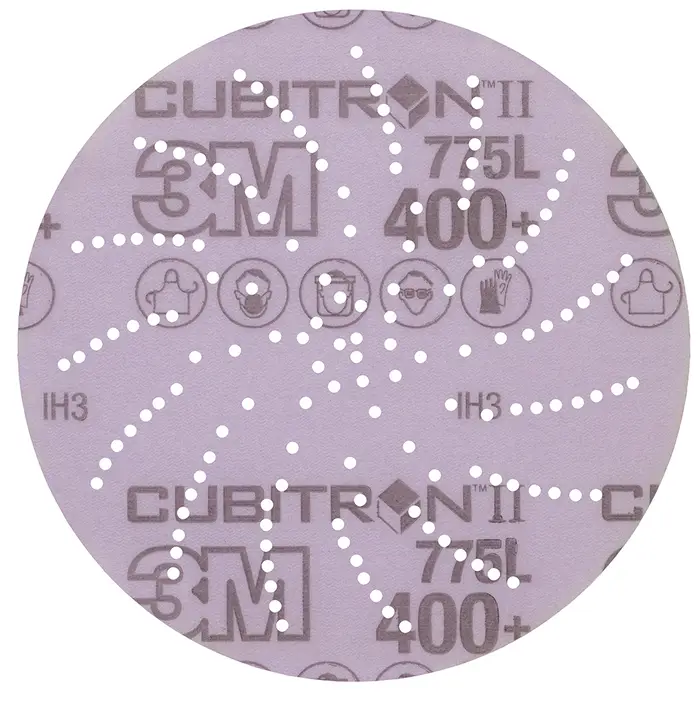 3M Xtract Cubitron II Filmscheibe 775L, 125 mm, 400+, multihole