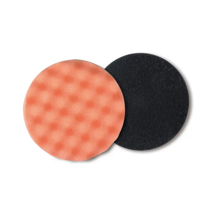 3M Finesse-it Polierschaumpad, orange, 133 mm, genoppt
