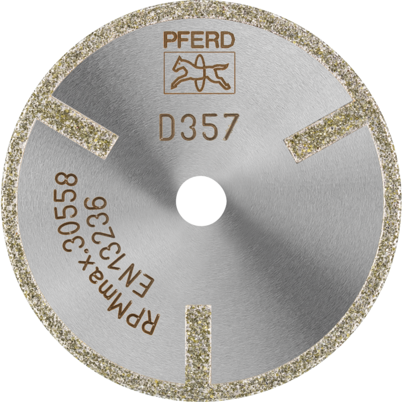 PFERD Dia.- und CBN-Trennwerkzeuge Galvanik D1A1R 50-2-6 D 357 GAG