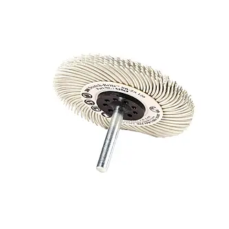Scotch-Brite Bristle Disc BB-ZS mit Schaft, weiß, 76,2 mm, P120, Typ C