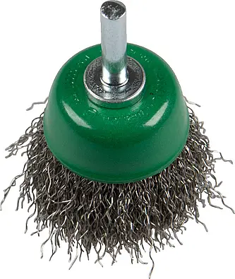 Klingspor - BTS 600 W Topfbürste mit Schaft, 50 x 6 mm 0,3 Edelstahl