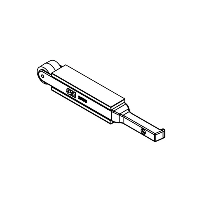 3M Kontaktarm für Feilenbandmaschine, 18 mm, 16 mm x 521 mm, 19 x 521 mm, für längere Bänder