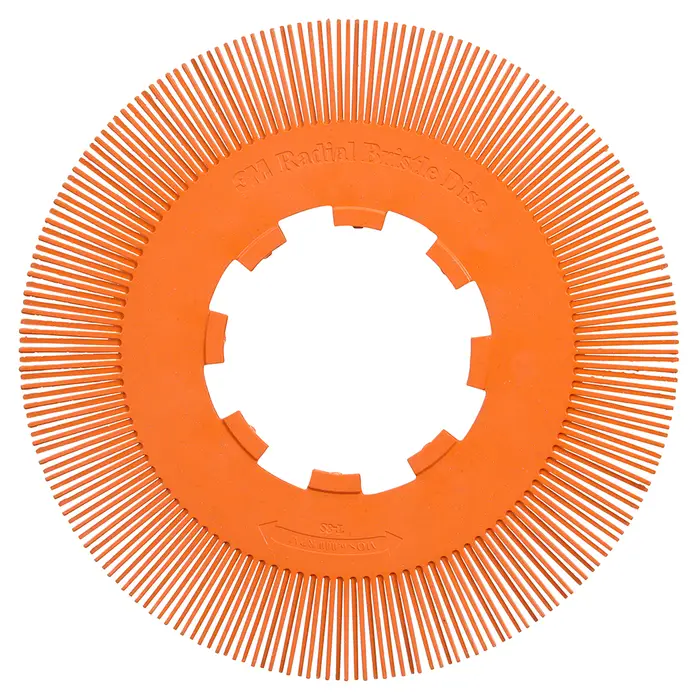 Scotch-Brite Precision Radial Bristle Brush, PN-RB, 80+, 203,2 mm (8 Zoll), Typ S, ohne Adapter