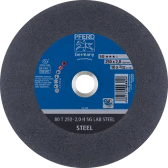 PFERD LABOR SG stat. Trennscheiben 80 T 250-2,0 H SG LAB STEEL/32,0