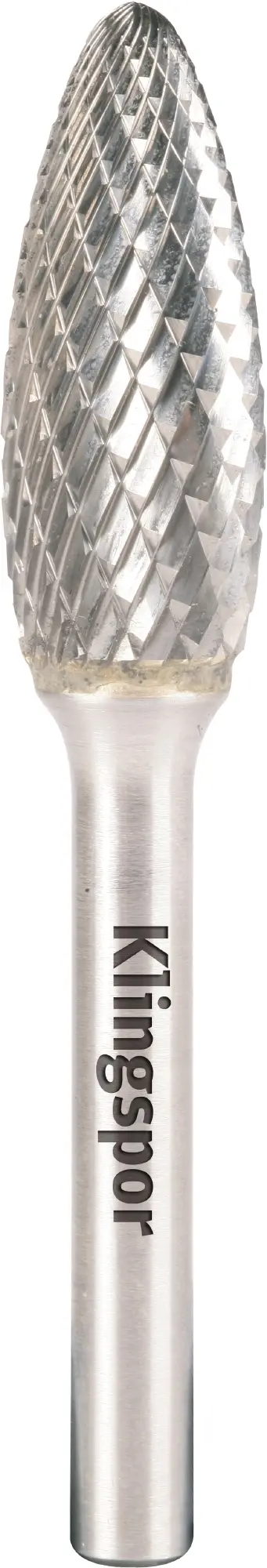 Klingspor - HF 100 H Hartmetallfräser, 12,7 x 32 x 6 mm Kreuzverzahnung