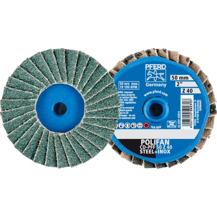 PFERD COMBIDISC-Schleifwerkzeuge CD PFF 50 Z 40