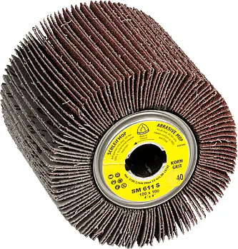 Klingspor - SM 611 S Schleifmopräder LS 309 X, 100 x 50 x 19 mm Korn 80
