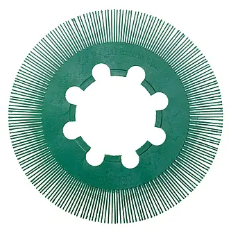 Scotch-Brite Radial Bristle Brush BB-ZB Einzelsegment, grün, 203 mm, P50, Typ S (Nachfüllpackung)