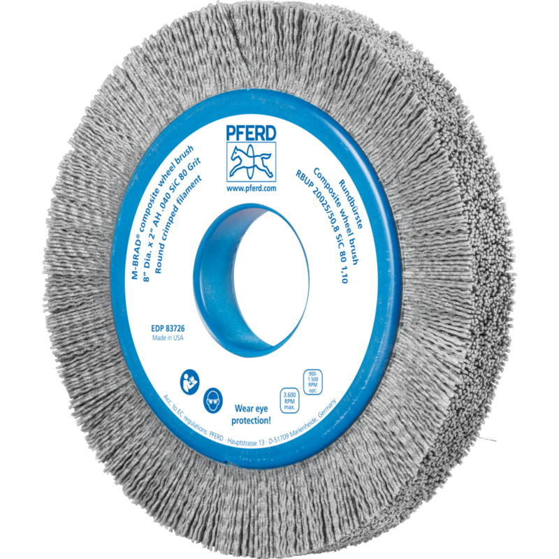 PFERD Bürsten mit Plastikkörper RBUP 20025/50,8 SiC 80 1,10